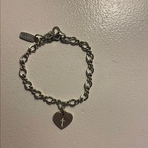 James Avery bracelet with one charm